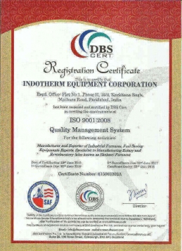 ISO 9001:2008 Certiﬁcate