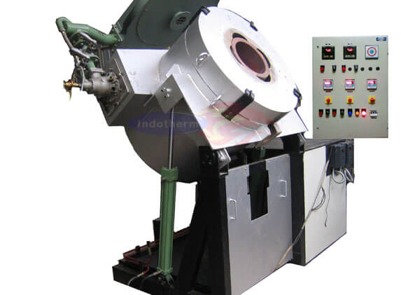 Hydraulic Tilting Crucible Furnace