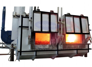 Twin Chamber Aluminium Melting Dry Hearth Furnace Exporters & Suppliers in Haryana | Twin Chamber Aluminium Melting Dry Hearth Furnace Exporters in Haryana