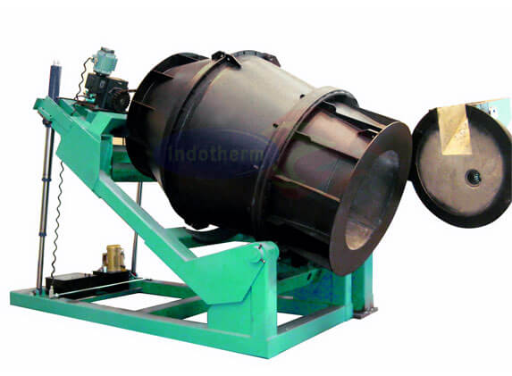 Tilting Rotary Furnace for Clean Aluminium Scraps
